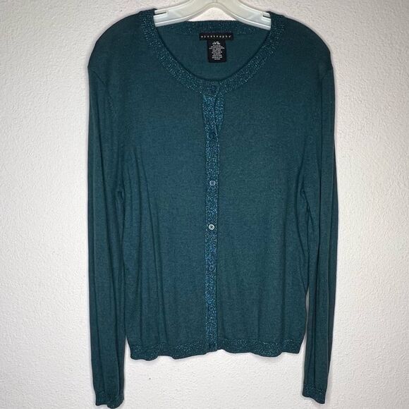 Apostrophe Cardigan Sweater - Picture 2 of 6